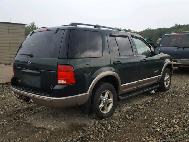 1FMDU74W82UA65649 - 2002 FORD EXPLORER E GREEN photo 4