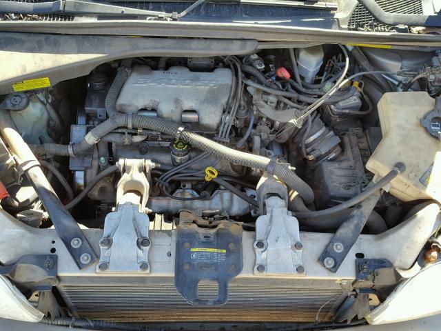 1GNDX03E61D338668 - 2001 CHEVROLET VENTURE GOLD photo 7