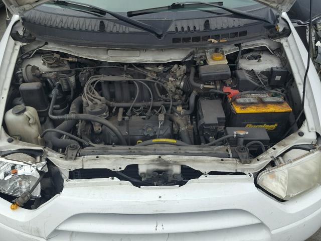 4N2ZN15T21D820279 - 2001 NISSAN QUEST GXE WHITE photo 7