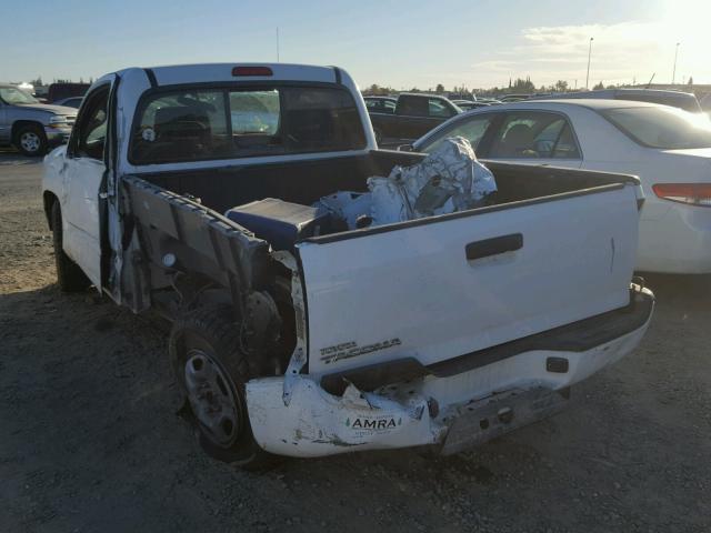 5TFNX4CN7EX039473 - 2014 TOYOTA TACOMA WHITE photo 3