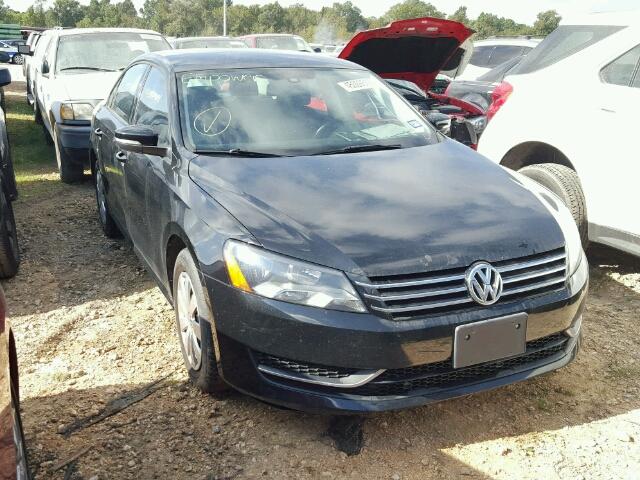 1VWAP7A32DC097530 - 2013 VOLKSWAGEN PASSAT S შავი ფოტო 1