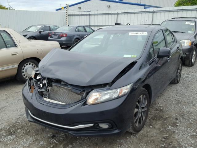 19XFB2F90DE223092 - 2013 HONDA CIVIC EXL Qara foto 2