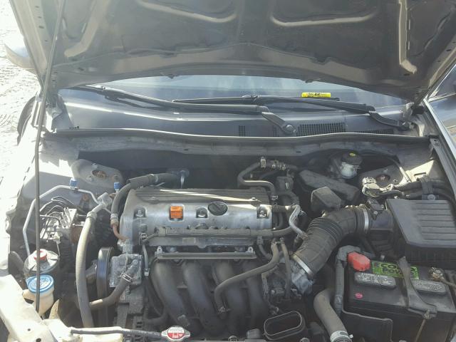 1HGCP2F32AA023265 - 2010 HONDA ACCORD LX GRAY photo 7