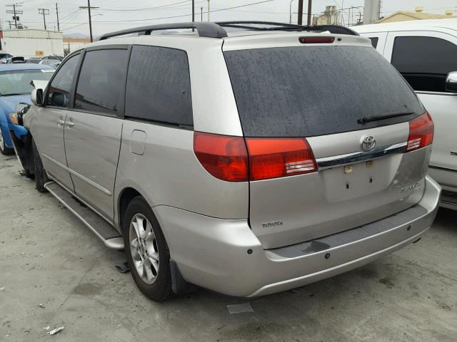 5TDZA22C84S186803 - 2004 TOYOTA SIENNA SILVER photo 3