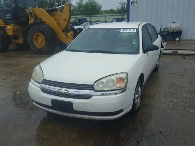 1G1ZT54805F118171 - 2005 CHEVROLET MALIBU LS თეთრი ფოტო 2