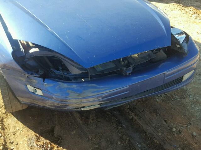 3FAFP31363R129841 - 2003 FORD FOCUS ZX3 BLUE photo 9