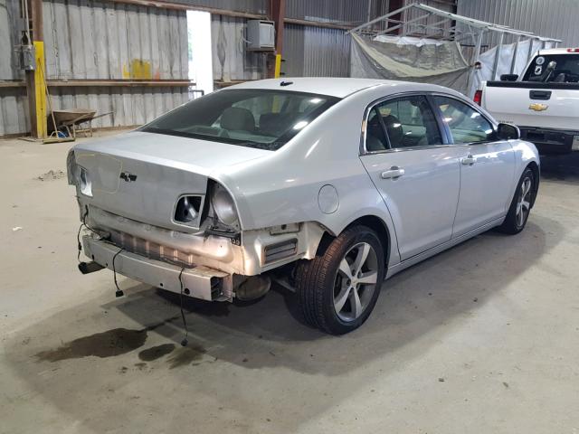 1G1ZC5EB2AF140421 - 2010 CHEVROLET MALIBU 1LT ვერცხლისფერი ფოტო 4