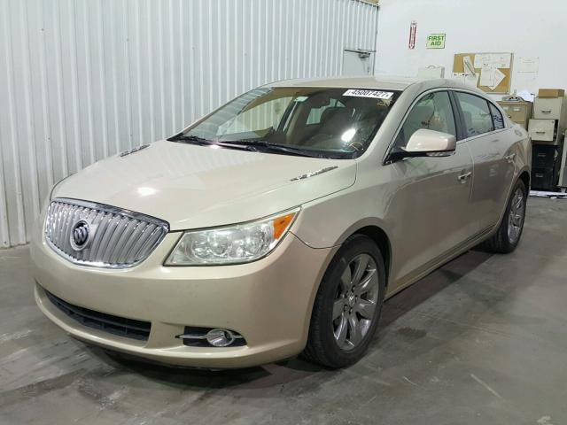 1G4GE5EV1AF229900 - 2010 BUICK LACROSSE C GOLD photo 2