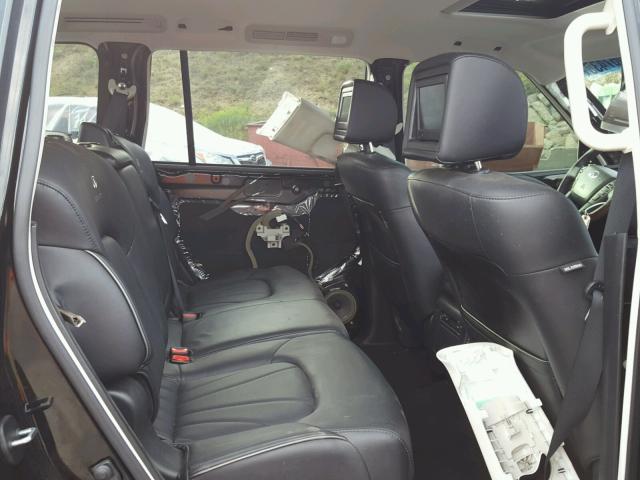 JN8AZ2NC0E9352527 - 2014 INFINITI QX80 BLACK photo 6