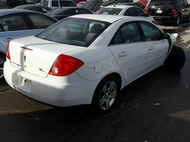 1G2ZG57B494125407 - 2009 PONTIAC G6 WHITE photo 4