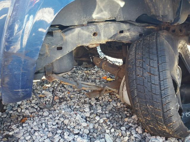 1GTDT136458130127 - 2005 GMC CANYON BLUE photo 9