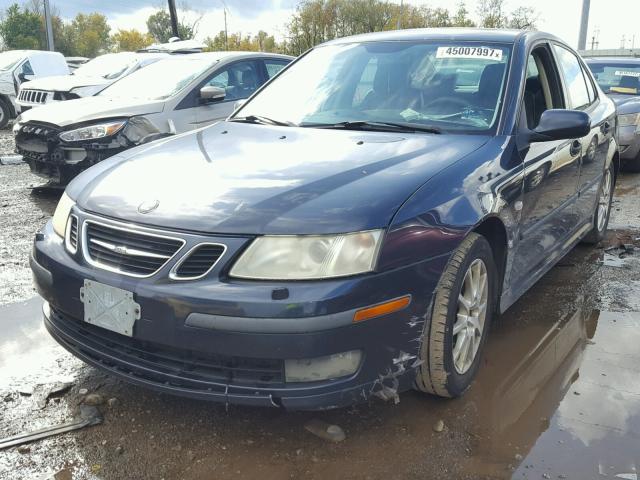 YS3FD49YX41033742 - 2004 SAAB 9-3 ARC BLUE photo 2