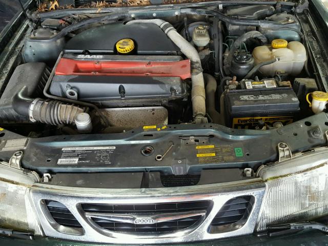 YS3DD55N1X2068368 - 1999 SAAB 9-3 GREEN photo 7