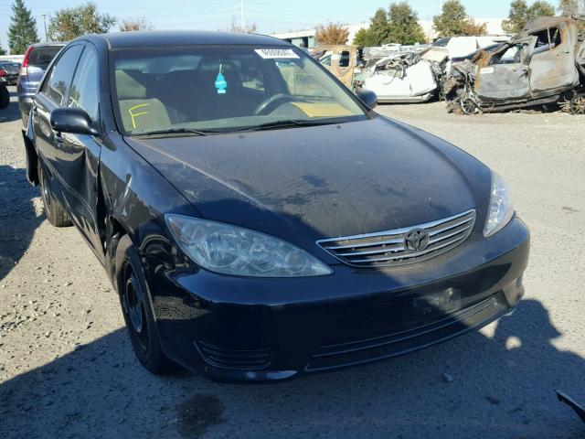 4T1BE32K25U051523 - 2005 TOYOTA CAMRY LE BLACK photo 1