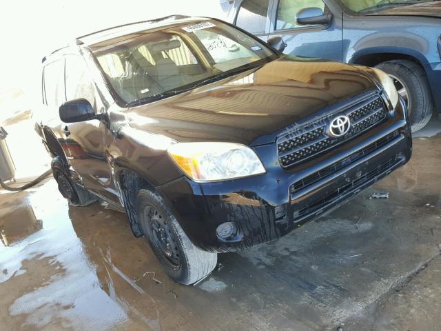 JTMZD33V666003043 - 2006 TOYOTA RAV4 BLACK photo 1