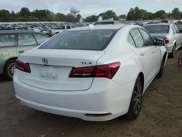 19UUB2F51HA007427 - 2017 ACURA TLX TECH WHITE photo 4