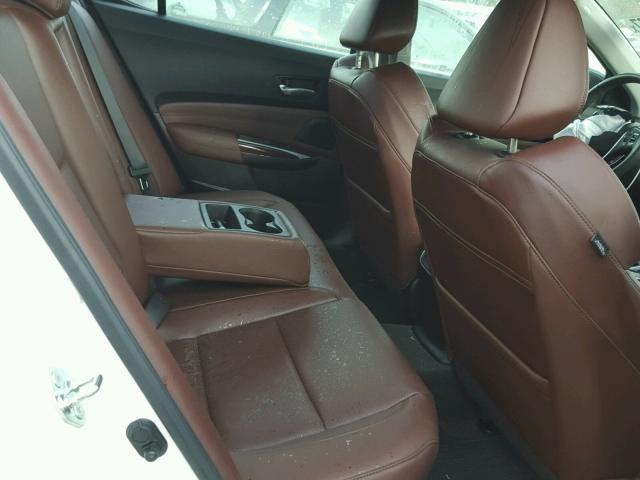 19UUB2F51HA007427 - 2017 ACURA TLX TECH WHITE photo 6