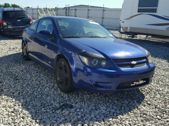 1G1AM15B767875478 - 2006 CHEVROLET COBALT SS BLUE photo 1