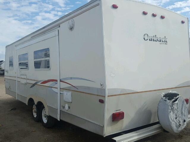 4YDT2802835904044 - 2003 KEYSTONE OUTBACK WHITE photo 3