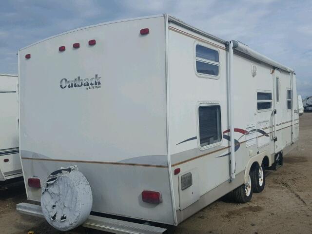 4YDT2802835904044 - 2003 KEYSTONE OUTBACK WHITE photo 4