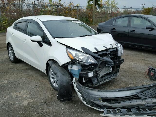 KNADM4A34H6065381 - 2017 KIA RIO LX Սպիտակ լուսանկար 1