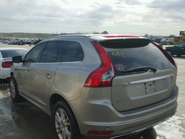 YV440MDK5F2724989 - 2015 VOLVO XC60 T5 GOLD photo 3