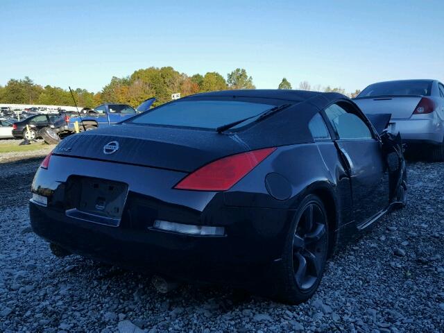 JN1BZ34DX7M503599 - 2007 NISSAN 350Z COUPE BLACK photo 4