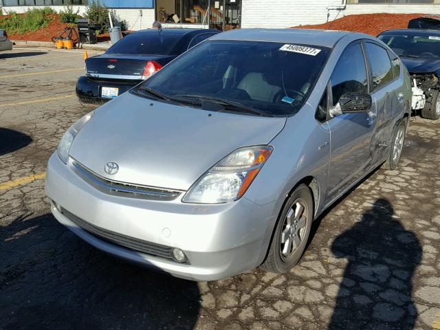 JTDKB20U977568038 - 2007 TOYOTA PRIUS SILVER photo 2