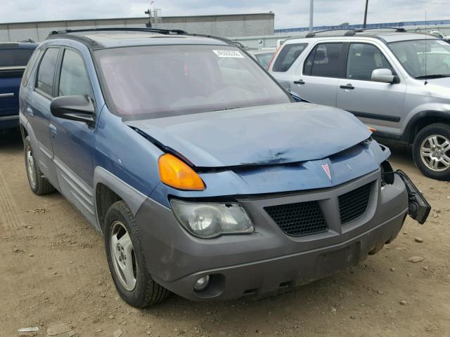 3G7DA03E51S538353 - 2001 PONTIAC AZTEK BLUE photo 1