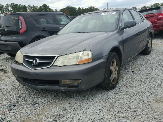 19UUA56642A043309 - 2002 ACURA 3.2TL GRAY photo 2