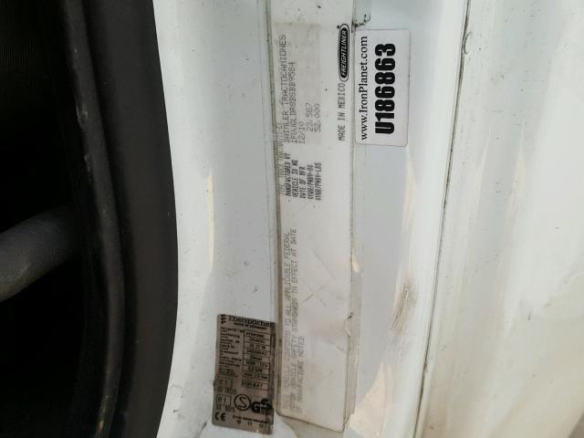 1FUJGLDR8BSBB9584 - 2011 FREIGHTLINER CASCADIA 1 WHITE photo 10