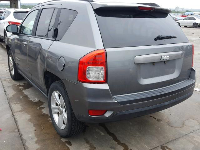 1C4NJCBA2CD556771 - 2012 JEEP COMPASS SP 灰色 照片 3