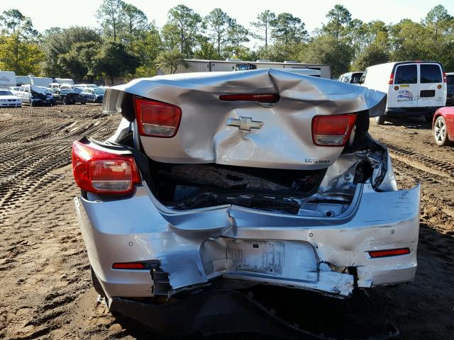 1G11B5SA8DF162102 - 2013 CHEVROLET MALIBU SILVER photo 9