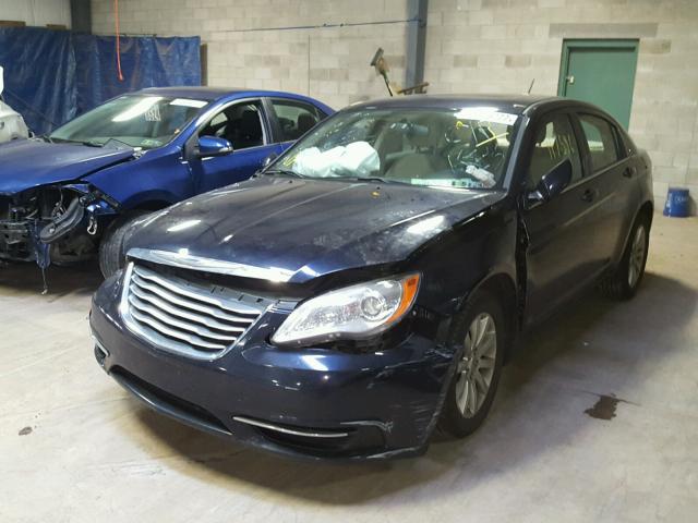 1C3BC1FB8BN531200 - 2011 CHRYSLER 200 TOURIN BLUE photo 2