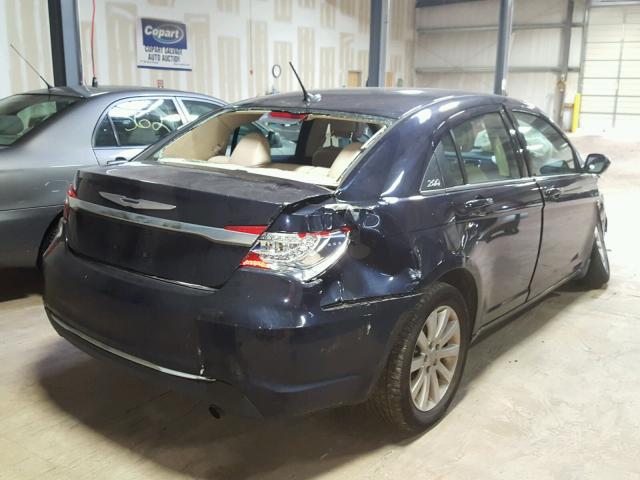 1C3BC1FB8BN531200 - 2011 CHRYSLER 200 TOURIN BLUE photo 4