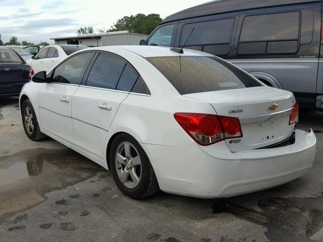 1G1PC5SB8F7250287 - 2015 CHEVROLET CRUZE LT WHITE photo 3