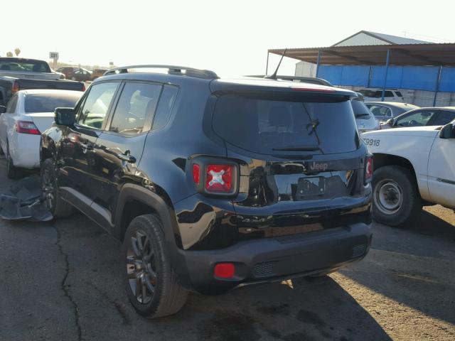 ZACCJBBT8GPE04228 - 2016 JEEP RENEGADE BLACK photo 3