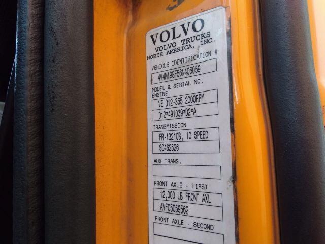 4V4M19GF56N406059 - 2006 VOLVO VN VNM UNKNOWN - NOT OK FOR INV. photo 10