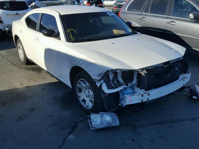 2B3KA43RX7H876198 - 2007 DODGE CHARGER SE WHITE photo 1