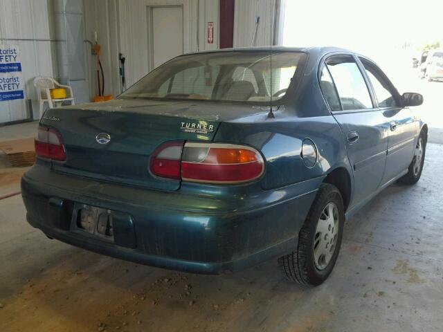 1G1ND52TXXY113344 - 1999 CHEVROLET MALIBU GREEN photo 4