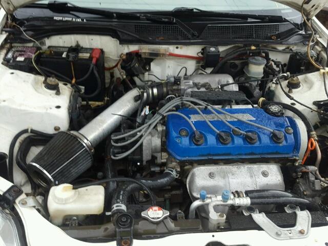 1HGEJ8243YL036861 - 2000 HONDA CIVIC EX WHITE photo 7