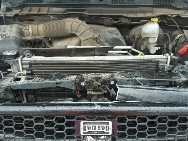 1D7RV1CT6BS561482 - 2011 DODGE RAM 1500 BLACK photo 7