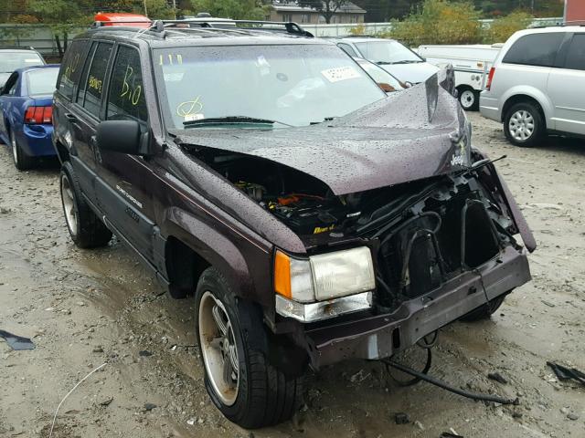 1J4GZ58Y5VC548507 - 1997 JEEP GRAND CHER BURGUNDY photo 1