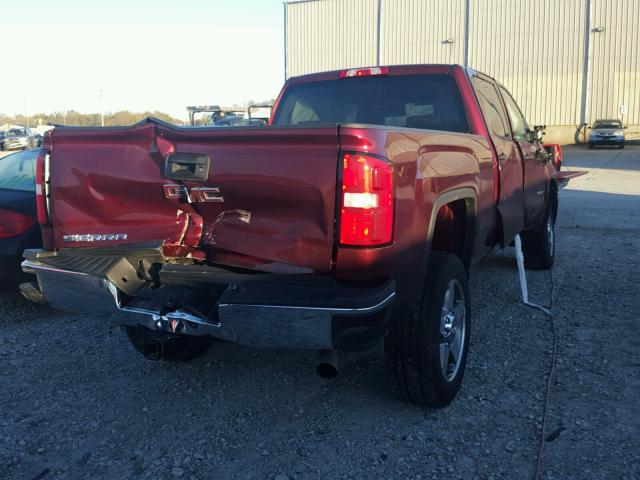 1GT12REG8HF171757 - 2017 GMC SIERRA K25 MAROON photo 4