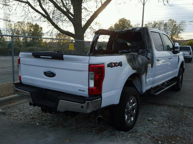 1FT7W2B68HEC06983 - 2017 FORD F250 SUPER WHITE photo 4