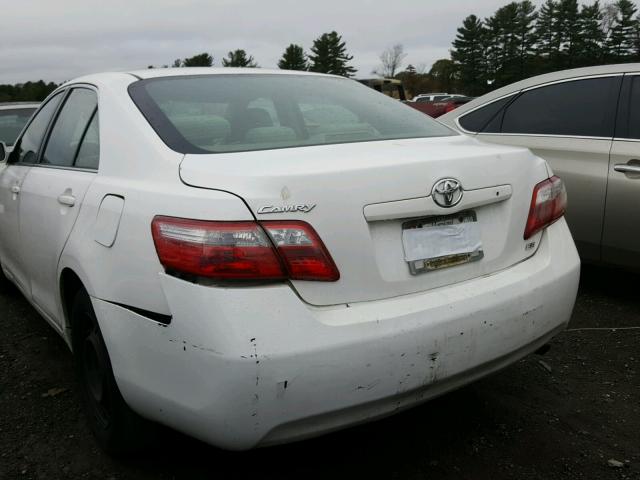 JTNBE46K673035768 - 2007 TOYOTA CAMRY NEW WHITE photo 9