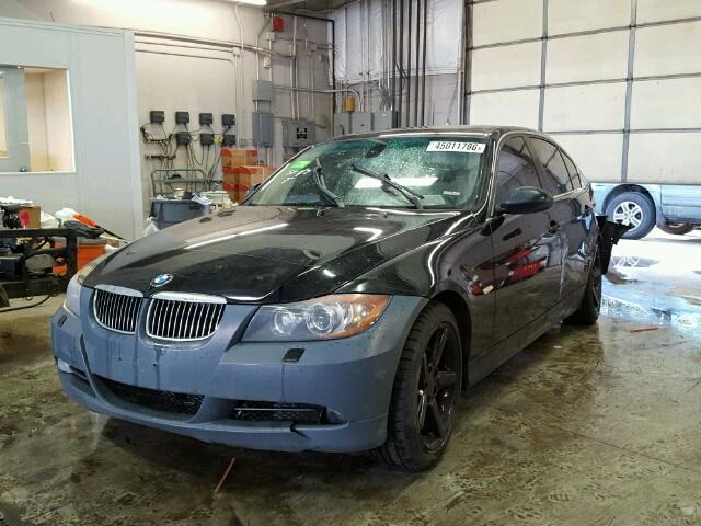 WBAVD33506KV59352 - 2006 BMW 330XI BLACK photo 2