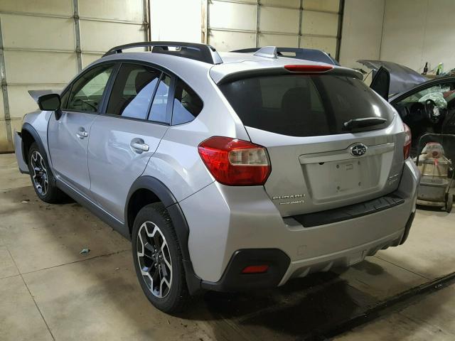 JF2GPALC5GH212315 - 2016 SUBARU CROSSTREK SILVER photo 3