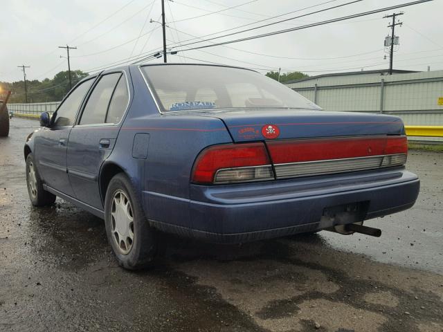 JN1HJ01F7PT082503 - 1993 NISSAN MAXIMA GXE BLUE photo 3