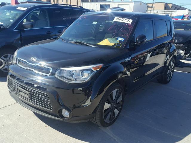 KNDJX3A54E7043279 - 2014 KIA SOUL ! BLACK photo 2